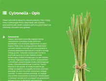 Tablet Screenshot of cytronella.com